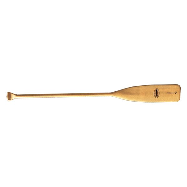 caviness® bts50 - beavertail 5' wood canoe paddle