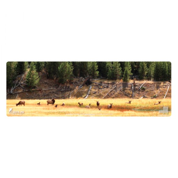 Cerus Gear® - ProMat Rifle™ 12" x 36" Elk Call of The Wild Cleaning Mat