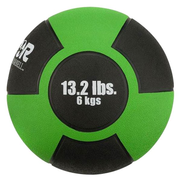 Champion Barbell® - Reactor 13.2 lb Green Rubber Medicine Ball