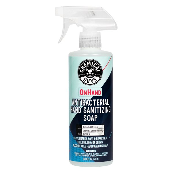 Chemical Guys® - OnHand™ 16 oz. Antibacterial Hand Sanitizing Soap