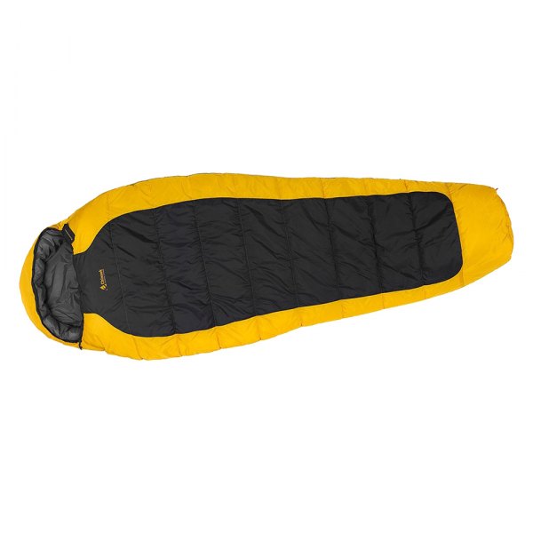 Chinook® - Everest Peak III™ 5 °F 90" x 34" x 22" Yellow/Charcoal Sleeping Bag