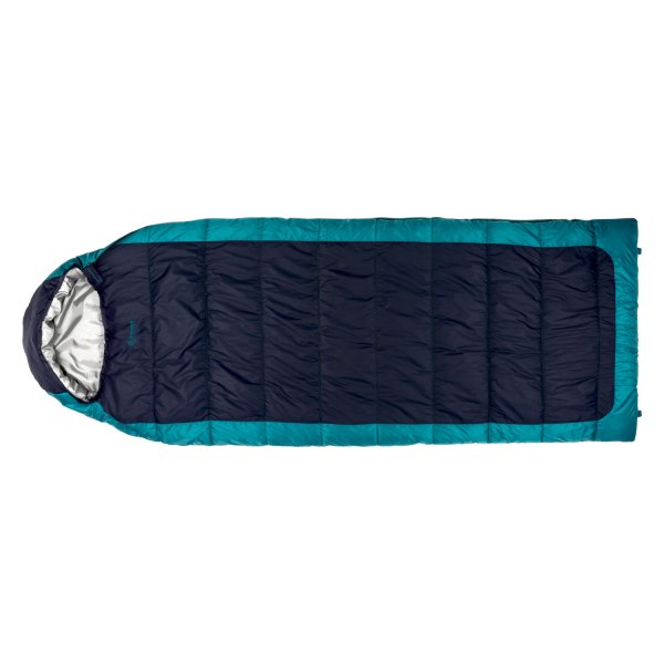Chinook® - Everest Comfort II™ 15 °F 80" x 12" x 34" Dark Cyan/Navy Sleeping Bag