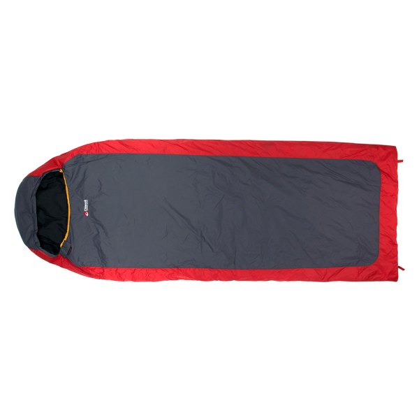 Chinook® - Everest Micro II™ 32 °F 89" x 12" x 34" Red/Gray Sleeping Bag