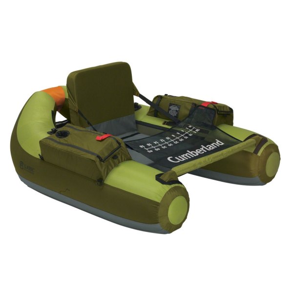 Classic Accessories® - Cumberland™ ABYC Standard 56"L x 44"W x 19"H Apple Green/Olive Float Tube