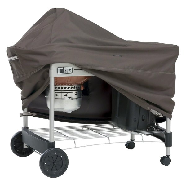 Classic Accessories® - Ravenna™ Dark Taupe BBQ Grill Cover for Weber Performer
