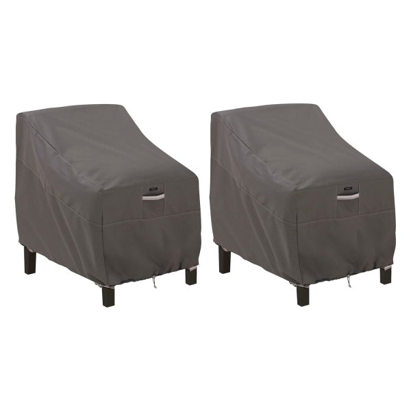 Classic Accessories® - Ravenna™ Dark Taupe Patio Chair Cover Set