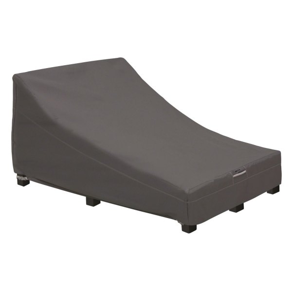 Classic Accessories® - Ravenna™ Dark Taupe Double Patio Chaise Lounge Cover