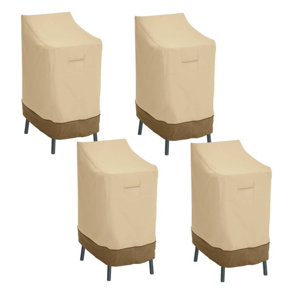 Classic Accessories® - Veranda™ Pebble Patio Bar Chair Cover Set