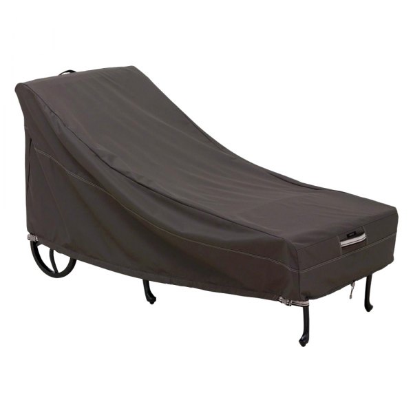 Classic Accessories® - Ravenna™ Dark Taupe Patio Chaise Lounge Cover Set