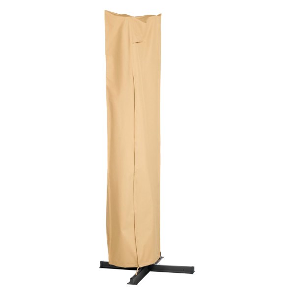 Classic Accessories® - Terrazzo™ Sand Rain Offset Banana Frame Patio Umbrella Cover