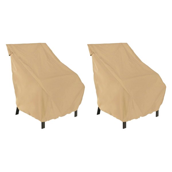 Classic Accessories® - Terrazzo™ Sand Rain Patio Chair Cover Set