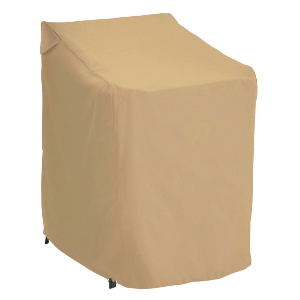 Classic Accessories® - Terrazzo™ Sand Rain Patio Stackable Chair Cover