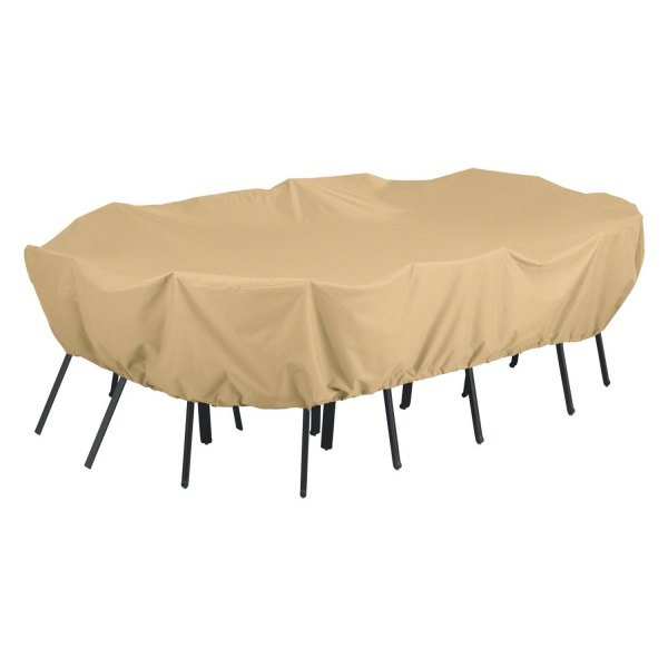 Classic Accessories® - Terrazzo™ Sand Rain Patio Table & Chair Cover