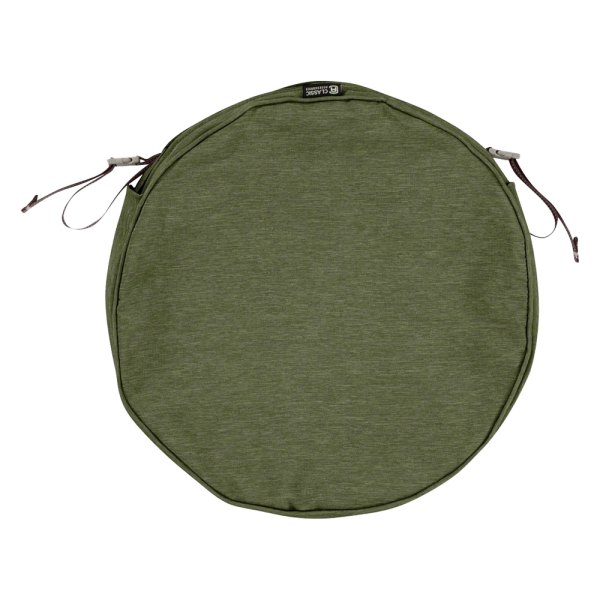 Classic Accessories® - Montlake™ Heather Fern Round Patio Chair Seat Cushion Cover