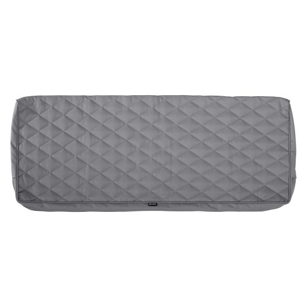 Classic Accessories® - Montlake™ Gray Quilted Patio Bench Seat Cushion Cover
