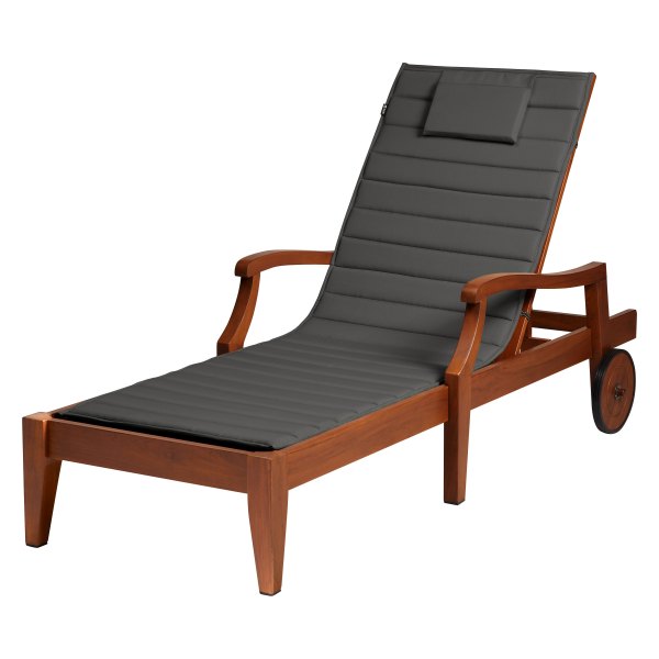 Classic Accessories® - Storigami™ Light Charcoal Patio Chaise Cushion