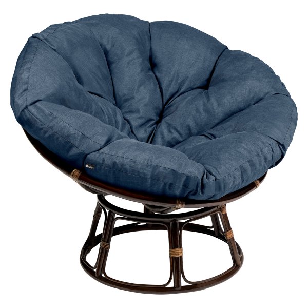 Classic Accessories® - Montlake™ Heather Indigo Patio Papasan Chair Cushion