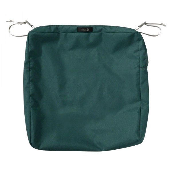 Classic Accessories® - Ravenna™ Mallard Green Patio Chair Seat Cushion Cover