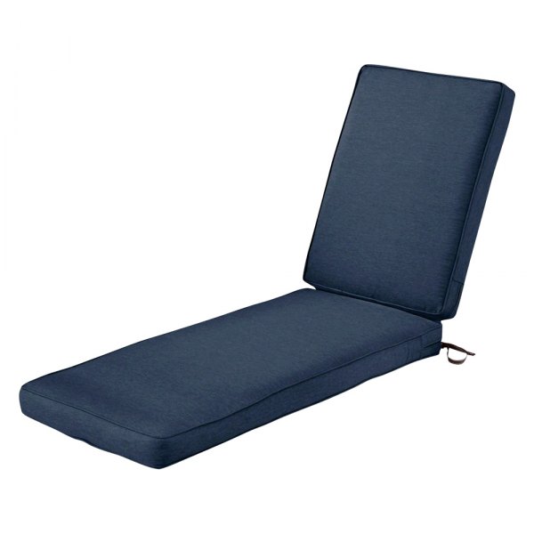 Classic Accessories® - Montlake™ Heather Indigo Patio Chaise Cushion