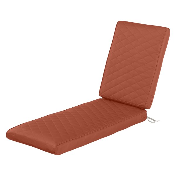 Classic Accessories® - Montlake™ Spice Quilted Patio Chaise Cushion