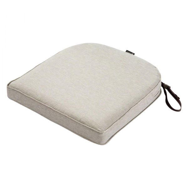 Classic Accessories® - Montlake™ Heather Gray Contoured Patio Chair Seat Cushion