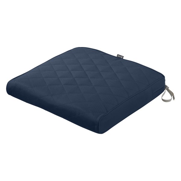 Classic Accessories® - Montlake™ Navy Quilted Patio Chair Seat Cushion