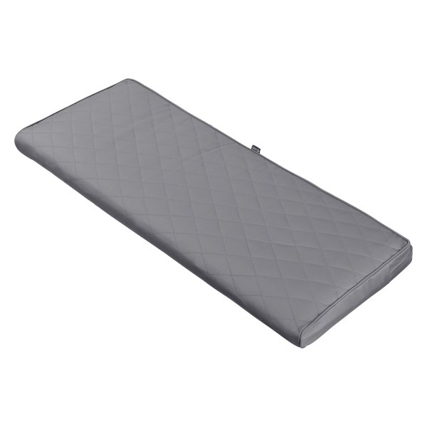 Classic Accessories® - Montlake™ Gray Quilted Patio Bench Seat Cushion
