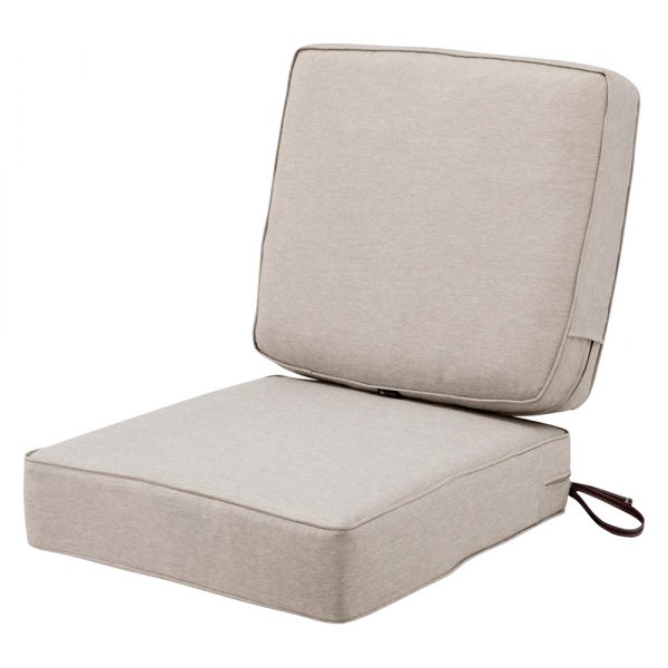 Classic Accessories® - Montlake™ Heather Gray Patio Chair Cushion Set