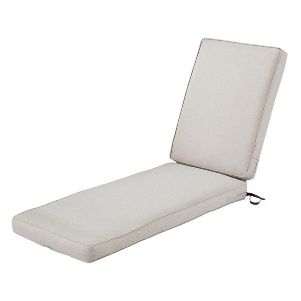 Classic Accessories® - Montlake™ Heather Gray Patio Chaise Cushion