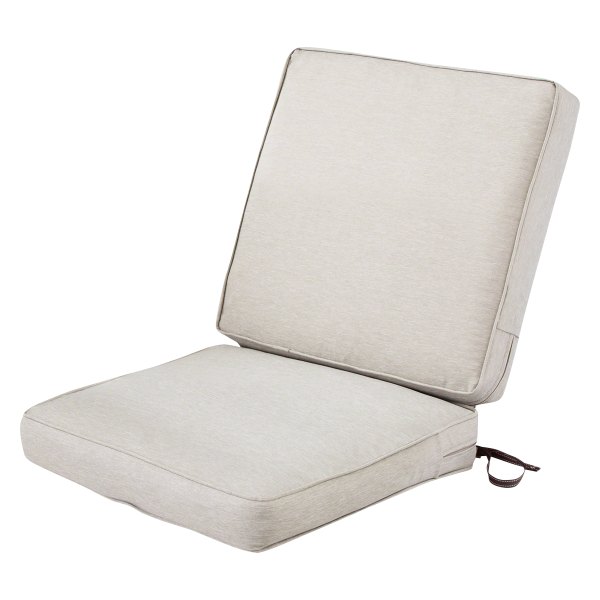 Classic Accessories® - Montlake™ Heather Gray Patio Chair Cushion