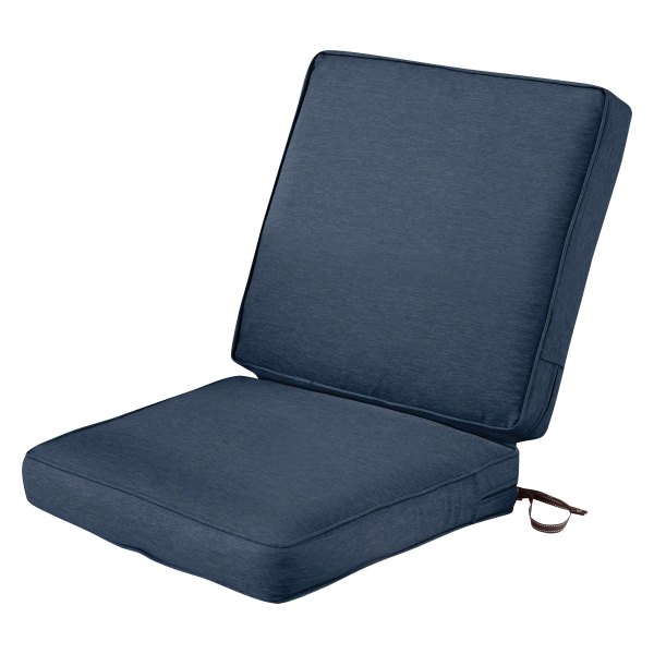 Classic Accessories® - Montlake™ Heather Indigo Patio Chair Cushion