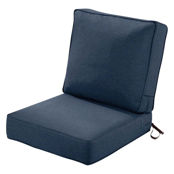 Classic Accessories® - Montlake™ Heather Indigo Patio Chair Cushion Set