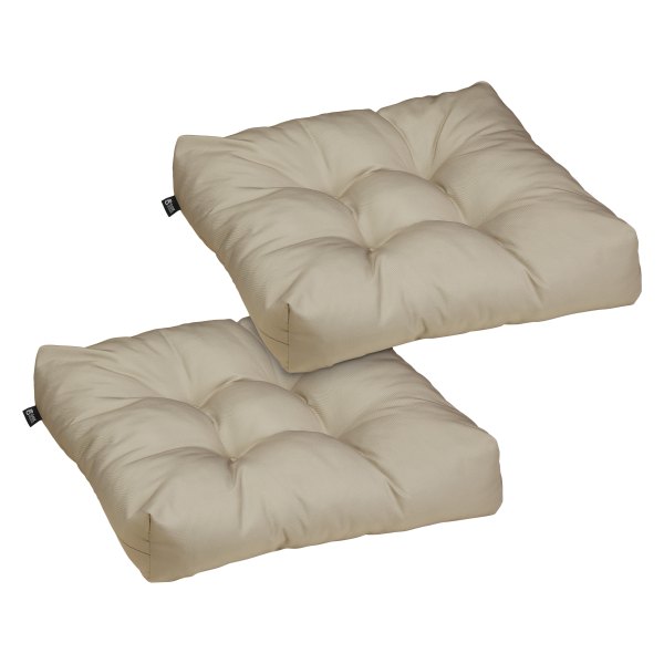 Classic Accessories® - Classic™ Khaki Patio Chair Seat Cushion Set