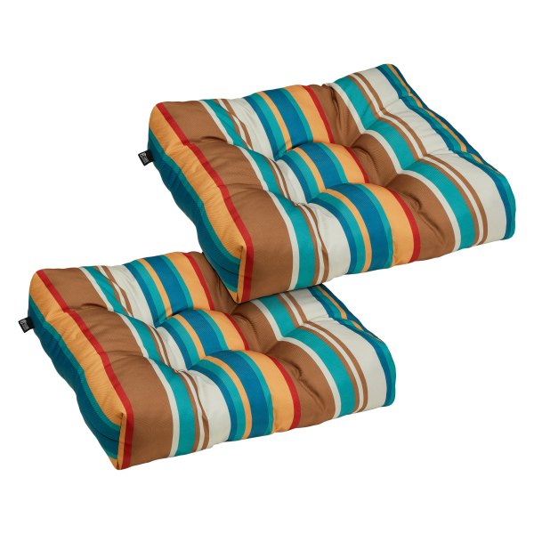 Classic Accessories® - Classic™ SantaFe Stripe Patio Chair Seat Cushion Set