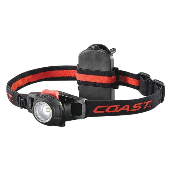 Coast® - HL7™ 305 lm Pure Beam Focusing Clamshell Black LED Headlamp
