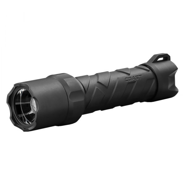 Coast® - Polysteel 600R™ Black Rechargeable Flashlight