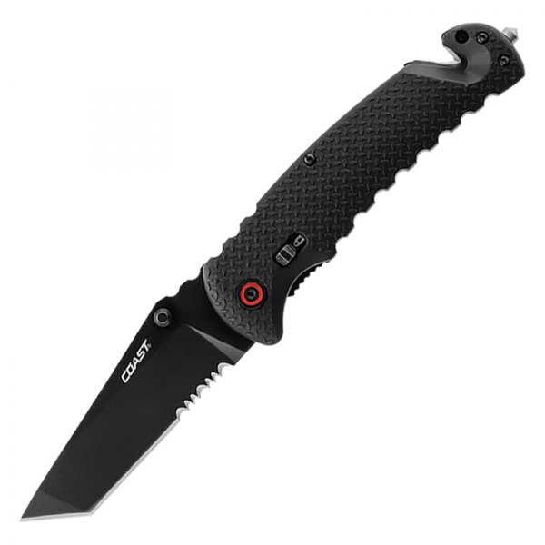 Coast® - RX395 3.75" Tanto Serrated Automatic Knife