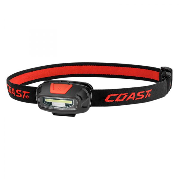 Coast® - FL13™ 250 lm C.O.B. Utility Beam Black/Red LED Headlamp