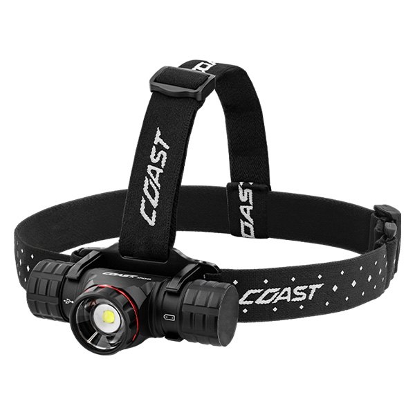 Coast® - 2000 lm Multipurpose Black LED Headlamp
