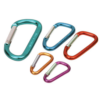 Coghlans® 0355 - 4mm/6mm/8mm Assorted Carabiner Keychains