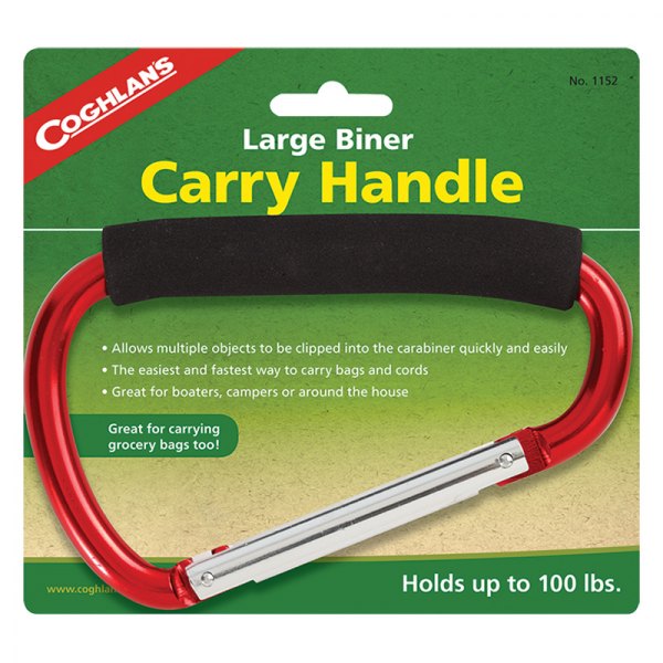 Coghlans® - SuperCube™ Large Red Biner Carry Handle