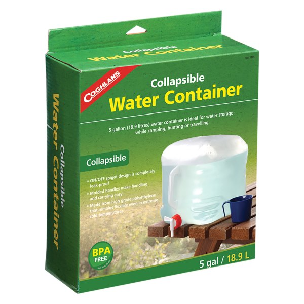 Coghlans® - 5 gal Collapsible Water Container