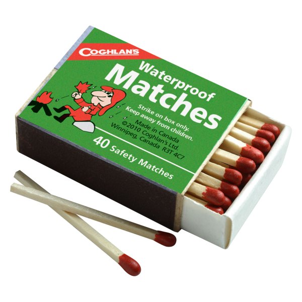 Coghlans® - Waterproof Matches, 160 Pieces