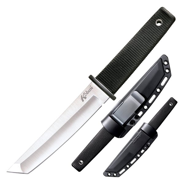 Cold Steel® - Kobun 5.5" Tanto Kray-Ex Handle Fixed Knife with Sheath