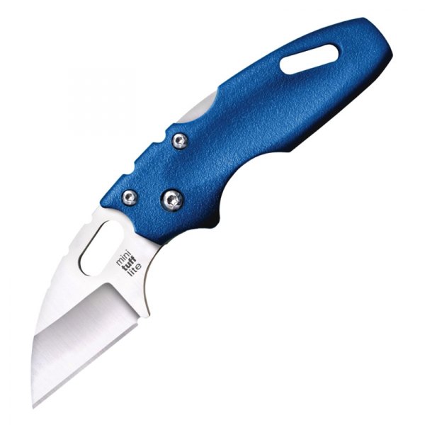 Cold Steel® - Mini Tuff Lite 2" Scramasax Blue Handle Folding Knife