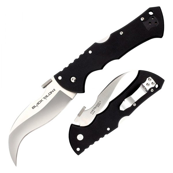 Cold Steel® - Black Talon II American S35VN Plain Edge Knife