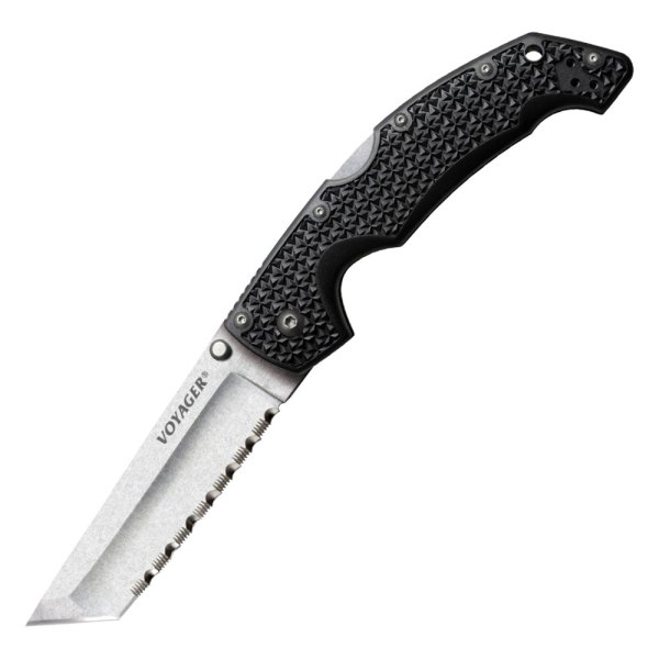 Cold Steel® - Voyager 4" Tanto Serrated Folding Knife