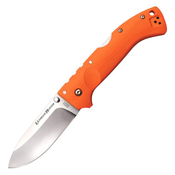 Cold Steel® - Ultimate Hunter 3.5" Drop Point Orange Handle Folding Knife