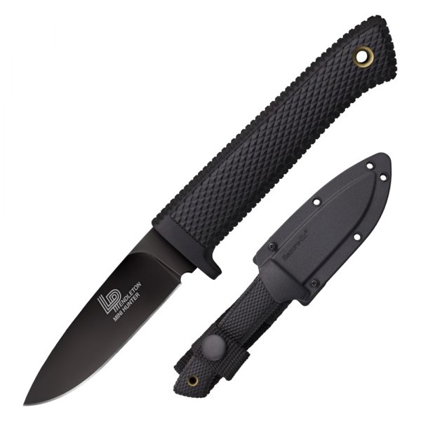 Cold Steel® - 3V Pendleton Mini Hunter 3" Drop Point Fixed Knife with Sheath