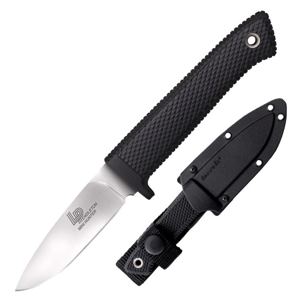 Cold Steel® - Pendleton Mini Hunter 3" Drop Point Fixed Knife with Sheath